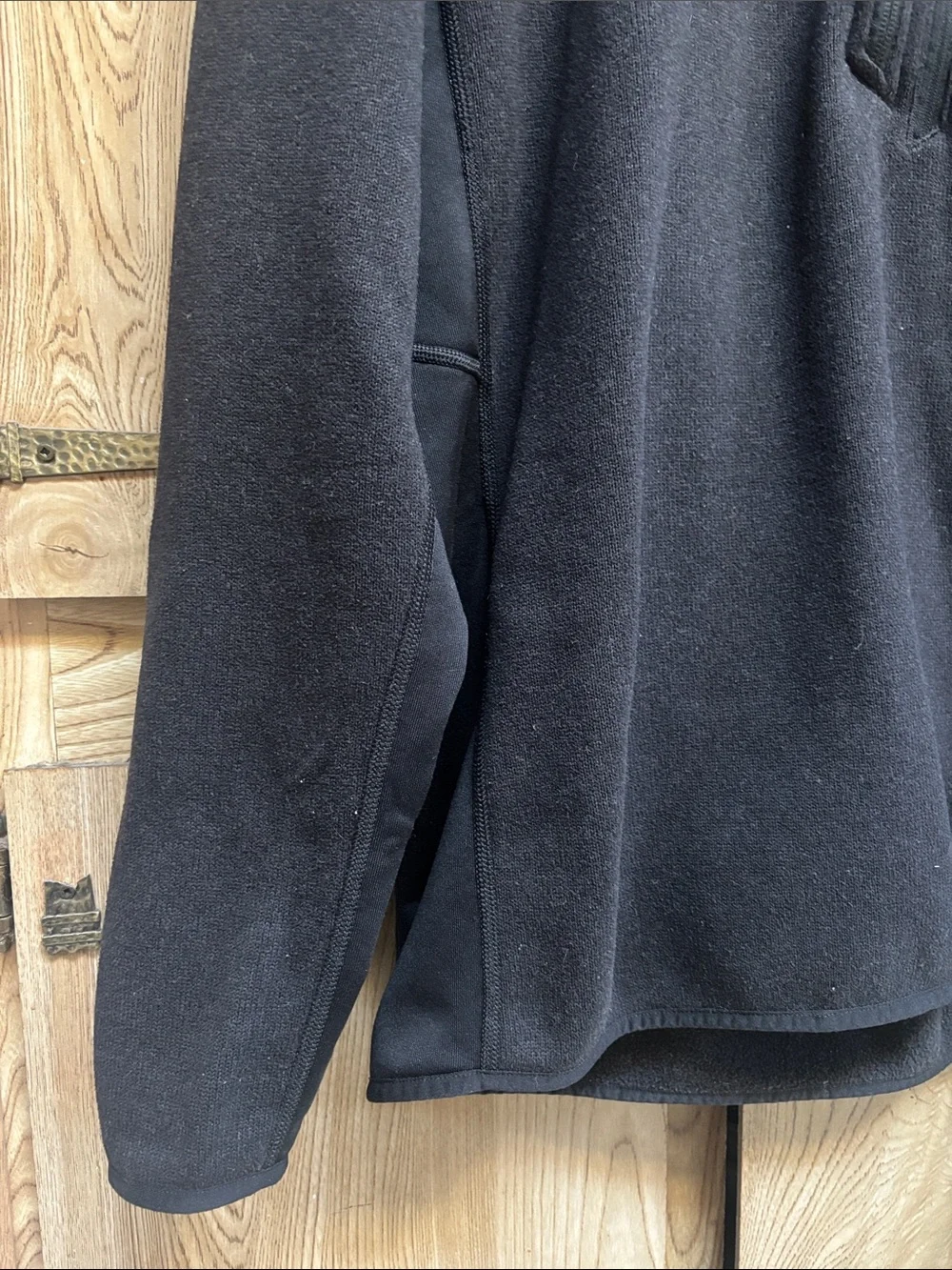 Patagonia Men's Better Sweater® 1/4 Zip Black Size XL